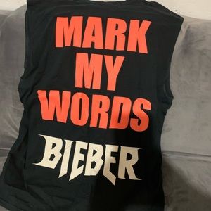 Purpose Tour Tank Top - Justin Bieber